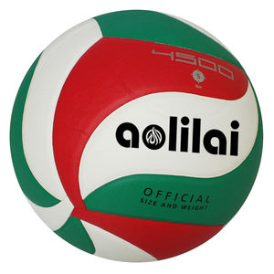 Pallone da <span class=keywords><strong>Pallavolo</strong></span> AOLILAI V5000 4500 Misura 5 per Interni con Logo Personalizzato in Microfibra PU - Product Image 3