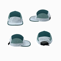 Gorra de Corredor Personalizada, Sin Estructura, de 5 Paneles, con Cierre a Presión, Gorra de Malla de Alta Calidad para Correr