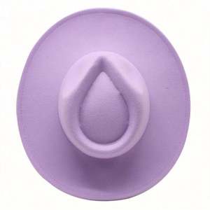 Chapeaux Panama pour hommes de style personnalisé, 20 couleurs, prêts à être expédiés, vente en gros, chapeaux Fedora à large bord pour un usage professionnel, décontracté et en plein air - Product Image 4