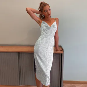 Jjf — robe élégante et moulante à bretelles Spaghetti pour femme, tenue décontractée, pas cher, vêtements de fête, de Club, Sexy, décontractée, nouvelle collection, vente en gros