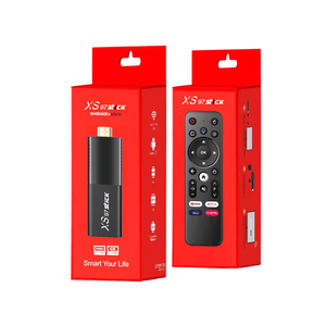 พร้อมส่ง ShipXS97 STICK GEN2 4K Android 12 Quad Core Allwinner H618 Dual Band WiFi USB ATV TV Stick พร้อมรีโมทควบคุมด้วยเสียง - Product Image 1