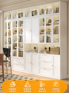 Estantería ajustable moderna, estantería a prueba de polvo, vitrina de almacenamiento multicapa de pie - Product Image 3