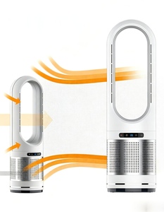 Ventilador sin Aspas de 46'' de Source <span class=keywords><strong>Factory</strong></span>, Calefactor de Piso para el Hogar, Calefactor y Aire Acondicionado con Control Remoto, Suministro de Aire de Ángulo Amplio - Product Image 3