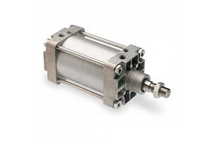 Cilindro Neumático Compacto SMC CXSWM de Aluminio Cromado Duro, de Acción Simple, Tubo Exterior de 80 mm, Diámetro de Varilla de 100 mm - Product Image 3