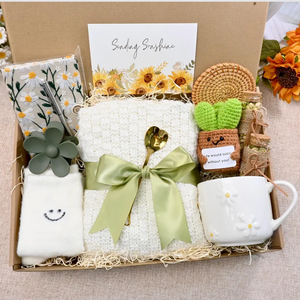 Set Regalo Personalizzato 'Invio di Luce' con Pianta di Supporto Emotivo, Confezione Regalo 'Grazie per Essere con Me' - Product Image 4