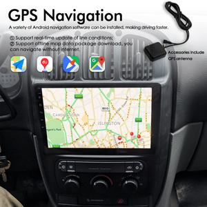 Radio para Auto con CarPlay Inalámbrico y Voz AI de 8GB+128GB para Dodge Caravan 4 Chrysler Grand Voyager RS 2000-2012, Navegación GPS, Android 13 - Product Image 5