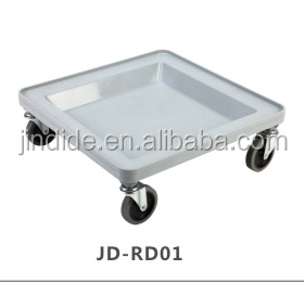 होटल और रेस्तरां की आपूर्ति डिशवॉशर डिश ट्रे डॉल्ली प्लास्टिक ग्लास रैक ट्रॉली - Product Image 6