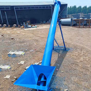 Transportador Espiral de Acero Inoxidable de 5.5 Kw con Velocidad Ajustable e Inclinación para Planta de Fabricación - Product Image 2