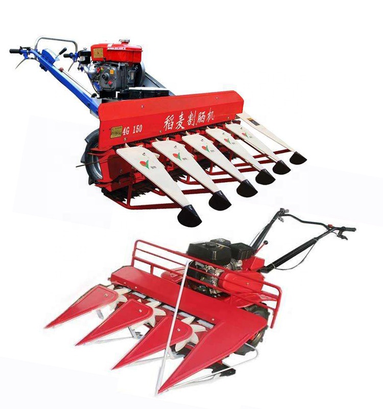 Малый трактор, монтируемый на кукурузный фураж, комбайн, уборочный комбайн для силового культиватора