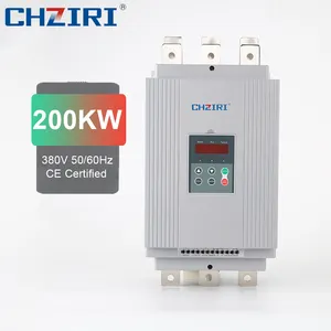 CHZIRI 200KW 380V 400A新しい3相ACモーターソフトスターター