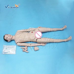 Advanced Combined Nursing Training Mannequin (Male) Multifunctional Nursing Teaching <b>Dummy</b> Medical and Nursing Training - Product Image 1
