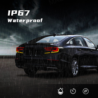 Pare-choc arrière anti-brouillard étanche avec feu clignotant, pour Honda Accord 2018, 2019, 2020, 2021
