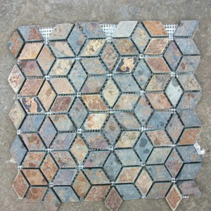 Tự Nhiên Slate Gạch <span class=keywords><strong>Net</strong></span> Paver Hình Dạng Không Thường Xuyên <span class=keywords><strong>Flagstone</strong></span> Thảm Cho Ngoài Trời Nhà Bếp Phòng Tắm Bên Ngoài Chia - Product Image 3