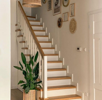 Escalier pliant en métal, confortable, gain de place, réglable, pour grenier