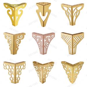 जिइंग यूरोपीयन मार्केट सोफा एक्सेसरीज फर्नीचर हार्डवेयर फीट y आकार सोफे धातु पैर सोने के सोफे पैर - Product Image 2