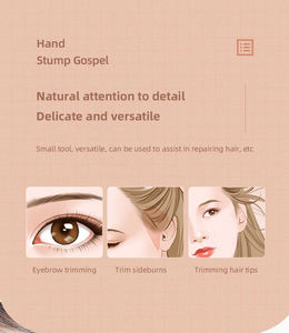 Depiladora Corporal Completa Sin Dolor, Recortadora de Vello Facial Eléctrica, Depiladora de Cejas con Peine - Product Image 6