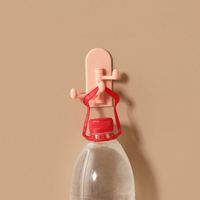 Crochets Muraux Créatifs Multifonctionnels en Plastique Sans Perçage pour Dortoirs Étudiants et Salons – Vente en Gros Personnalisée