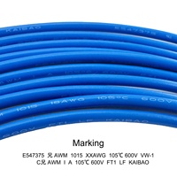 Cable de Alimentación de Alta Resistencia UL1015 6AWG, PVC Blanco, 600V 105°C, Cable de Conexión de Cobre Estañado para Baterías de Almacenamiento de Energía e Inversores Solares