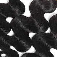 Extensions Micro-Link en Cheveux Humains Vierges Indiens Bruts, Qualité 10A, Super Double Drawn, Ondulation Body Wave, Tissage Double Trame Faite à la Machine, Vente en Gros à Prix Abordable