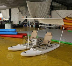 Botes de Pesca Portátiles Premium, Catamaranes, Embarcaciones de Recreo Duraderas para Turismo, Paseos, Deportes y Aventuras, con Batería - Product Image 2
