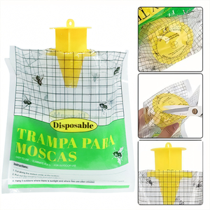 Bolsa Atrapamoscas Resistente para Áreas Exteriores y Establos |   Atracción duradera, fácil eliminación, control 100% físico - Product Image 4