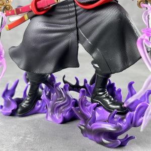 Figura de Manga de 30 CM, Estatuas de ONE PIECE, Roronoa Zoro, 3 Cabezas, 9 Espadas Katana, Figura de Anime de PVC para Juguetes Coleccionables - Product Image 4