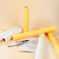 Rouleau de papier calque Secolorart 18 pouces X 50 mètres papier tracé blanc papier à motif translucide pour dessin couture