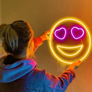 علامة نيون LED الأعلى مبيعًا ، ديكور واجهة المتجر ، سهل التركيب والتعليق ، شعار حائط خلفية - Product Image 3