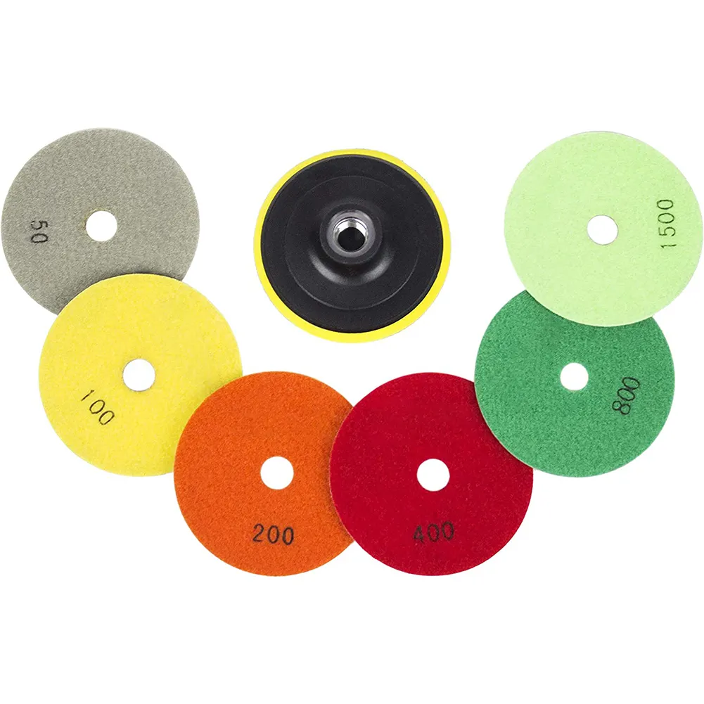 Diamond Polishing Pads Sharp Flexible Grinding Discs for Granite Marble Stone Tools