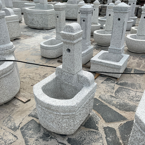 <span class=keywords><strong>Fontaine</strong></span> extérieure moderne, durable, écologique, <span class=keywords><strong>en</strong></span> <span class=keywords><strong>pierre</strong></span> de jardin, <span class=keywords><strong>en</strong></span> granit, lavabo personnalisé pour se laver les mains - Product Image 5