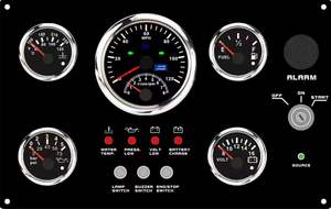 Conjunto de Indicadores Marinos, Panel de Instrumentos para Barco - Product Image 3
