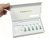 Boîte cadeau magnétique en papier kraft avec logo personnalisé pour flacon de médicament, emballage cosmétique pour flacon de peptide 10ml/3ml