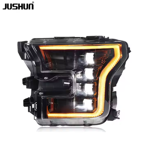 Faro Anteriore Completo JUSHUN per <span class=keywords><strong>Ford</strong></span> Raptor F150 2015-2020, Accessorio Auto per Aggiornamento Illuminazione Frontale - Product Image 2