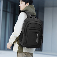 Cartable décontracté polyvalent étudiant sac à dos Simple sac à dos grande capacité sac d'ordinateur en gros 4807