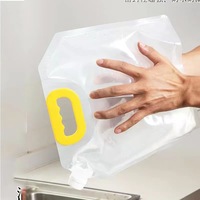 Pochette de conditionnement de détergent liquide grande capacité 5L, pochette à bec verseur pour détergent lessive liquide