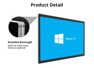 43 "50" 55 "65" 75 inch 4K màn hình cảm ứng màn hình cảm ứng tương tác LCD hiển thị kỹ thuật số biển màn hình với OS cho bảng điều khiển PC - Product Image 4