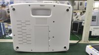 Simulador de ECG Multiparamétrico con Pantalla Táctil, Certificado CE, Dispositivo Médico con Batería Integrada para Pacientes de UCI Hospitalaria