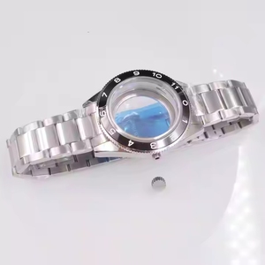 Cassa per Orologio 41mm con Vetro Zaffiro e Bracciale Compatibile con Movimenti NH35 ETA2824, Adatta per Quadrante 31mm, Parti per Orologi Meccanici - Product Image 5