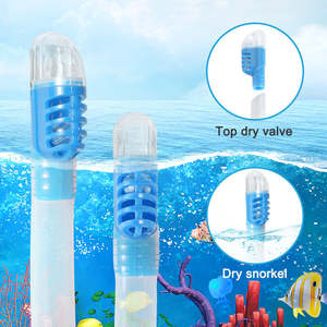 ท่อดำน้ำซิลิโคนสำหรับดำน้ำลึก100% เกรดอาหารอุปกรณ์ดำน้ำปลอดภัย - Product Image 3