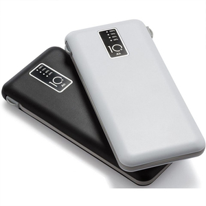 Promotional Power Bank with Charging Cable 10000mAh Customizable Portable Power Bank for Business Gifts