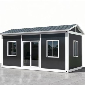 Casa Contenedor Plegable Prefabricada, Casa Modular Expandible, Panel Sándwich de Paquete Plano, Diseño Moderno para Hoteles, Resorts y Campamentos - Product Image 1
