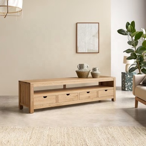 <span class=keywords><strong>Cassettiera</strong></span> Moderna Personalizzata, Mobile <span class=keywords><strong>TV</strong></span> dal Design Piatto con Ripiano Aperto, Armadietto in Melamina, Credenza per Ingresso - Product Image 1