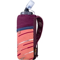Bouteille de flacon souple pliable de 500ml avec valve de morsure de 45 degrés et support de main pour la course à pied, vente en gros