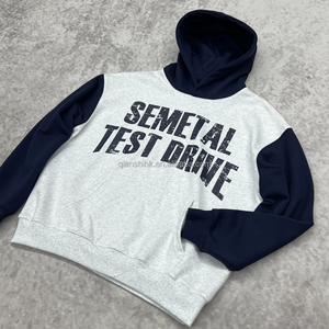 Sérigraphie vierge lourde surdimensionnée 100% coton Vintage 420 Gsm polaire personnalisé Vintage Patchwork Hoodie fabricant - Product Image 1