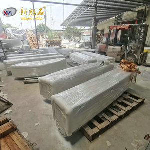 Nuevo Banco de Jardín Magic Stone Grc, Tamaño Personalizado, Estructura Hueca, Uso en Interiores y Exteriores - Product Image 4