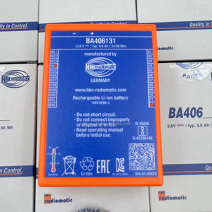 แบตเตอรี่ BA406131 HBC สำหรับเครื่องจักรงานคอนกรีต - Product Image 2