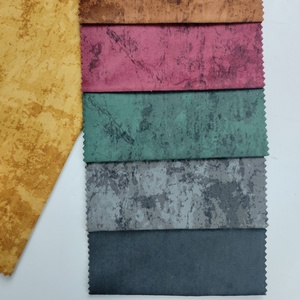 Tela de terciopelo de poliéster/velvet holandés al por mayor, nuevo diseño estampado, tejido para tapicería del hogar, estilo Dobby, resistente al agua - Product Image 3