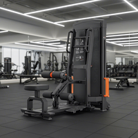 Machine à coups de pied à la corde pour le dos, machine à coups de pied pour les fessiers debout, équipement de gym à poulie pour l'extension des hanches pour studio de fitness