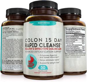 <span class=keywords><strong>Fiber</strong></span> takviyesi kolon temizlemek detoks kilo kaybı kapsülleri - Product Image 5