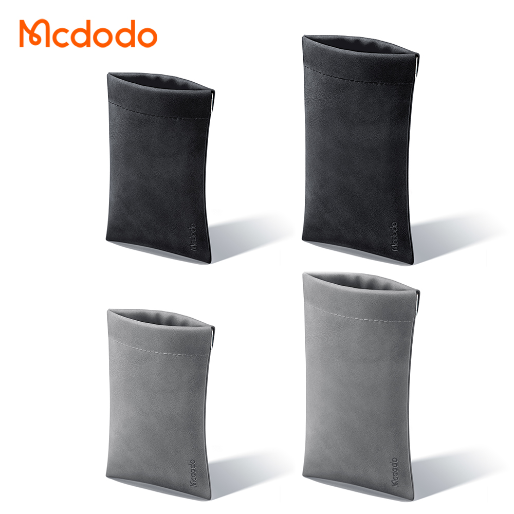 Мягкий эластичный чехол для наушников Mcdodo с защелкой, чехол для наушников с зарядным устройством и внешним аккумулятором, чехол для наушников, Карманный чехол для хранения